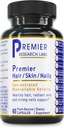 Premier Research Labs Premier Hair/Skin/Nails - Hair Growth Supplement for Women & Men with Keratin, Vitamins for Hair Growth, Beauty from Within for Hair, Skin and Nails - 60 Vegetarian Capsules 2