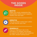 OLLY Ultra Strength Hair, Extra Strength Daily Energy, Biotin, Keratin, Vitamin B12, CoQ10, Goji Berry Gummy Supplement Bundle - 30 Count, 60 Count 5