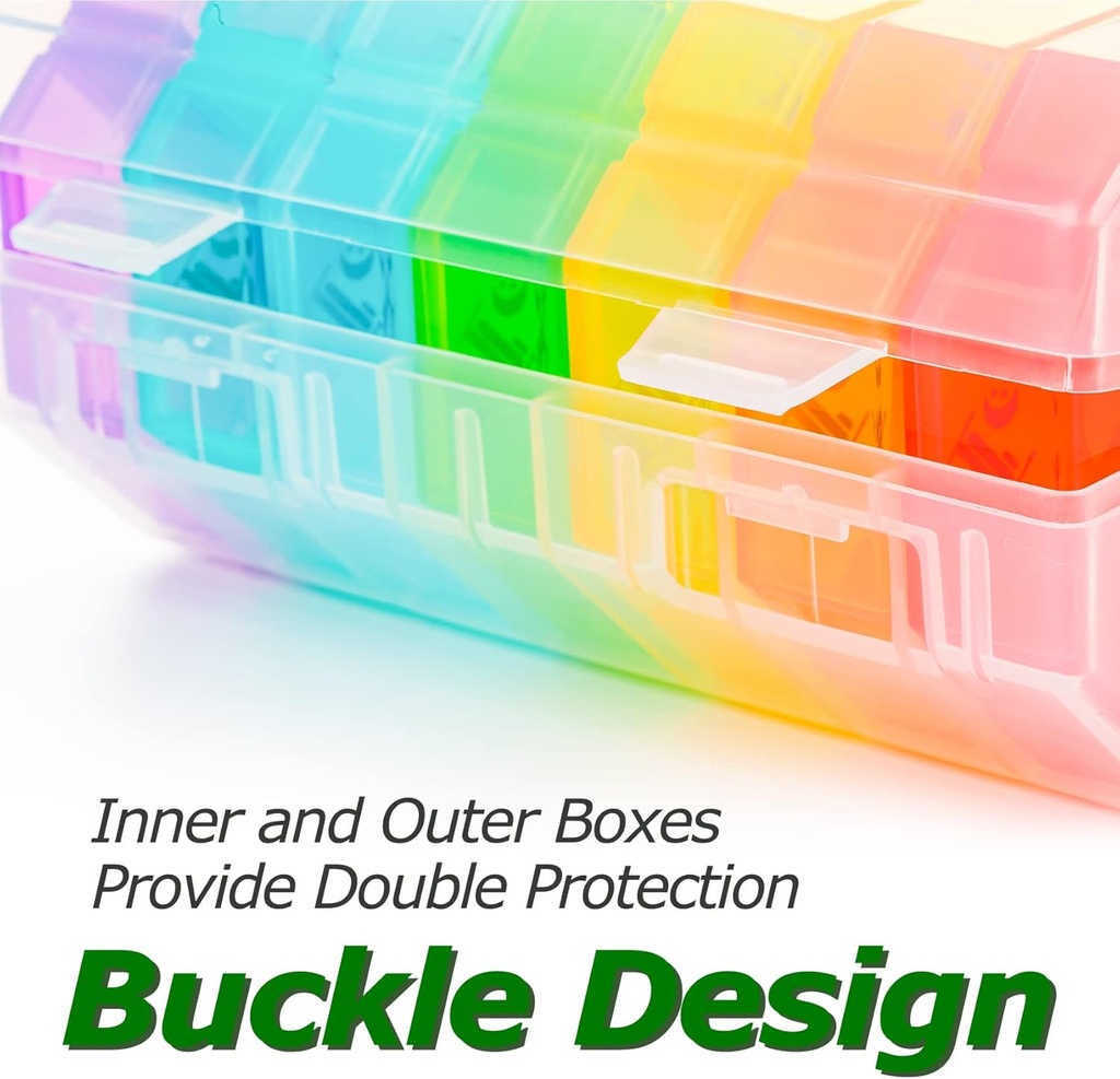 Weekly Pill Organizer 4 Times a Day, Large Pill Box 7 Day Daily Pill Case with 28 Extra Large Compartments Portable Travel Pill Container Big Medicine Organizer for Supplement Vitamin (White) 5