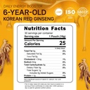 6-Year Korean Red Ginseng Extract & Royal Honey | 30 Sticks | Sweet Flavor | 70mg Ginseng, 15% Australian Honey | Energy, Focus, Fatigue, Immune Support | Daily Supplement for Men & Women 3