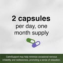 CalmSupport: Stress & Relaxation Support - Ashwagandha, Passion Flower, Valerian Root, Ginger, GABA, Velvet Bean, Motherwort, Oat Seed, Phyllanthus, L-Theanine, L-Tryptophan, Folate, C,B1,B6,B12,Zinc 4