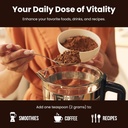 NutraChamps Organic Mushroom Powder - 10-in-1 Complex - Mushroom Supplement Powder Blend for Memory, Focus & Immune Support - 8oz (8.0 OZ, Mushroom Blend) 6