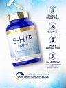 Carlyle 5HTP | 100mg | 240 Capsules | 5 Hydroxtryptophan | Non-GMO & Gluten Free Supplement 5