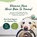 kin+kind Organic Multivitamin for Dogs & Cats - Pet Supplement for Healthy Skin and Coat - Safe, Natural Formula with Wheatgrass, Kelp, Seaweed and Coconut - Made in USA - 8 oz (Large) 5