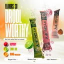 Hydrofy Hydrogen Water + Electrolytes Drink Mix | H2 Hydration Packets with Molecular Hydrogen, Sodium, Potassium, Magnesium, Calcium, and Minerals | No Sugar | Lemon Lime | 25 ct 5