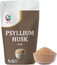 Psyllium Husk Whole 8 oz | 98% Purity | Soluble Fiber Supplement | Keto Friendly | Use in Smoothies, Cooking and Baking | Unflavored, Fine Ground, 100% Natural, Non GMO | by Yogi's Gift® 5