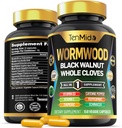 Wormwood Capsules Supplement for Men and Women, 10in1 Formula with Black Walnut, Whole Cloves, Turmeric, Cayenne Pepper & More - Digestive, Immune Support - Nutrient Rich - 150 Capsules 2