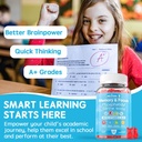 Sugar Free Phosphatidylserine for Kids + GABA Gummies 5