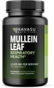 Mullein Leaf Capsules for Respiratory Health - 5000mg Extract 10:1 for Lung Support and Immune Function - 60 Count - Vegan, Non-GMO Capsules - Herbal Supplement for Daily Wellness - 2 Month Supply 2