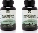 Natural Rhythm Triple Calm Magnesium 150 mg - 2 Pack – Magnesium Supplement with Magnesium Glycinate, Malate, and Taurate. Calming Blend for Promoting Rest and Relaxation - 120 Count Bottles 3