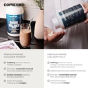 CORREXIKO Marine Collagen Supplement Pills & Powder Bundle 3 Month Supply - Includes 10,000mg Double Hydrolyzed Collagen Powder 1kg & 1800mg Collagen Peptides 360 Capsules - for Hair, Skin & Nails 6