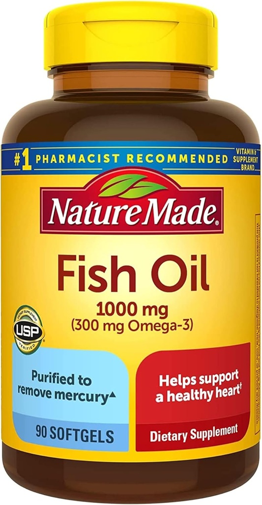 Fish Oil Burp-Less, 1200mg, 360mg Omega 3, 150ct 4