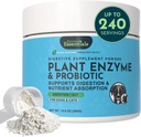 Animal Essentials Plant Enzyme & Probiotics - Digestive Enzymes for Dogs & Cats, Probiotics, Digestive Supplement, Veterinarian Recommended - 10.6 Oz 2
