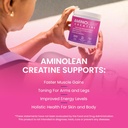 AminoLean Creatine for Women and Men, Pure Micronized Creatine Monohydrate Powder Supplement for Muscle Toning, Mood Support, Energy Boost, and Brain Health, 300g 4