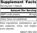 Source Naturals MBP Bone Renew - Milk Protein for Advanced Density Support - 30 Capsules 3