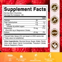 Vitamatic Magnesium Citrate Gummies 600mg per Serving - 240 Vegan Gummies - Natural Raspberry Flavor - High Absorption Magnesium Supplement - Supports Nerve, Bone and Muscle Health 3
