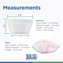 GMS Squeezable Pocket Pill Case - Small, Lightweight Pill Organizer Ideal for Travel - Holds Medicines Securely - Sturdy Design with Easy Fuss-Free Access - Pocket Sized & Discreet 5