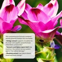 Nutrition Healthy Brain All Day Focus Tumeric Extract Supplement 50 Tablets with Pill Case 5