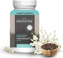 Mountain Peak Nutritionals Tranquility Formula - Supports Brain Health, Sleep & Stress Management - Vitamin B6, Vitamin B12 and Adaptogens - Hypoallergenic Dietary Supplement (90 Vegetarian Capsules) 2
