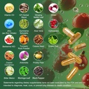 GREENPEOPLE Berberine Supplement with Ceylon Cinnamon - 120 Count Berberine 1500mg Activates AMPK & GLP-1 Berberina HCL with Bitter Melon & Natural Herbs for Immune Support/Energy 5