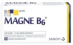 Sanofi Magne B6 Magnesium and Pyridoxine Coated Tablets, 60 Count 3