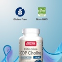Jarrow Formulas Citicoline CDP Choline 250 MG, CDP Choline Supplement Supports Brain Health, Performance and Memory, 120 Capsules, Up to a 120 Day Supply, Pack of 12 6