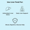 nbpure Liver Fend Liver Detox and Cleanse Milk Thistle and Liver Support Supplement, 90 Count 3