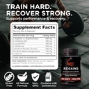 HGH Supplements for Men & Women - Regains Starter Pack, Natural Anabolic Muscle Growth Building GH & Human Growth Hormone for Men, Muscle Builder for Men, Muscle Recovery Supplement, 30 Protein Pills 6