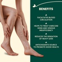 Adrien Gagnon - Feminex Healthy Legs 60 Capsules, Circulation and Vein Support for Healthy Legs, Blood Flow Supplement with Horse Chestnut Extract for Varicose Veins Treatment 3