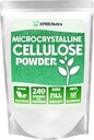XPRS Nutra Microcrystalline Cellulose Powder - Odorless Cellulose Fiber Powder - 100% Pure Powdered Cellulose Supplement is an Insoluble Fiber for Pill Binder Mix and Cellulose Paste (1.10 Pounds) 2