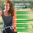 NATURE TARGET Multi-Collagen-Peptides-Powder - Hydrolyzed Collagen with Energy Blend + Multivitamin & Minerals, Supports Energy Skin Hair Nail & Joint, Non-GMO, 35 Servings 5