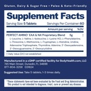 BodyHealth PerfectAmino (300 Tablets) Essential Amino Acid Supplement with BCAA and EAA, Muscle Recovery, Boost Energy & Stamina, 99% Utilization, Vegan Branched Chain Protein Pre/Post Workout 3