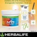 Herbalife H³O Fitness Drink: Orangeade Canister 10.6 Oz (300g), Carbohydrate Blend for immediate Energy, Energize, Hydrate, Protect, Naturally Flavored 5