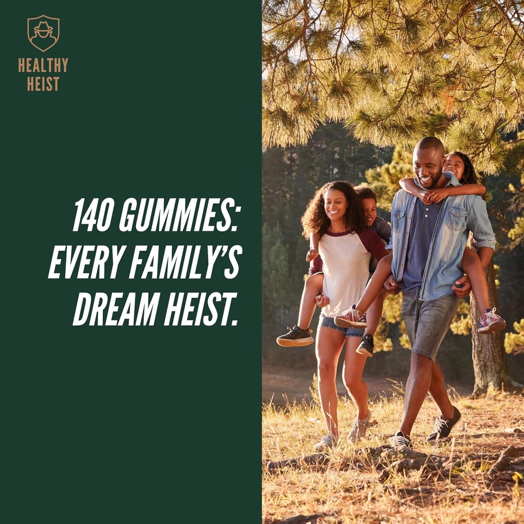 Lions Mane Mushroom Gummies for Adults, 140 Count Bulk Lion's Mane Chewables, High Potency 10:1 Organic Extract amounts to 2000mg, Supplement Supports Mental Clarity, Focus, Mood and Brain Fog 6