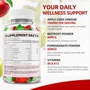 Keto ACV Gummies Advanced, 1000MG Apple Cider Vinegar Supplement for Women and Men, ACV Keto Gummies for Supports Metabolism, Sugar Free, Made in USA, Keto+ACV, 60 Count 3