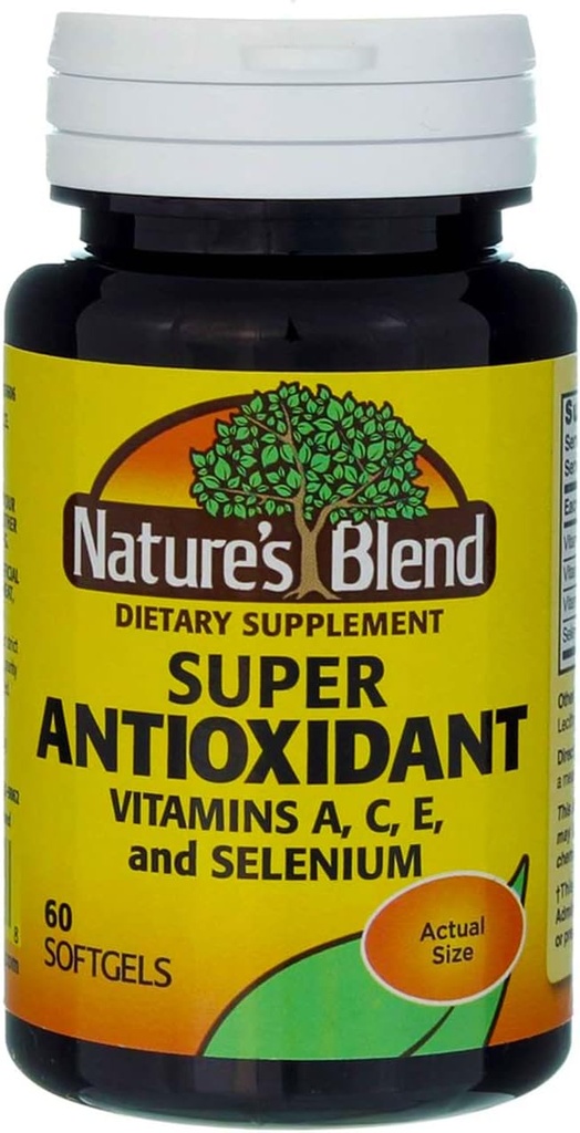 Nature's Blend Super Antioxidant Aces 60 Sgels 3