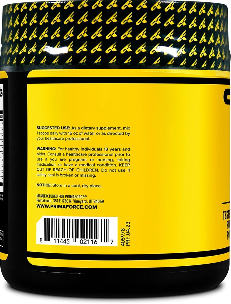 Primaforce EAA Powder (30 Servings, Fruit Punch Flavor) | Essential Amino Acids for Pre/Intra Workout and Recovery - Non-GMO and Gluten Free 4
