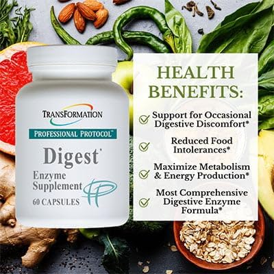 TRANSFORMATION THE GENESIS OF GOOD HEALTH Enzyme - Digest Wellness Supplement Capsules, Supports Digestive & Immune System Health, Aids Digestion of Lipids to Enhance Performance of Pancreas and Liver 3