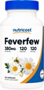 Nutricost Feverfew Capsules 380mg, 120 Capsules, Vegetarian Friendly, Non-GMO & Gluten Free 2