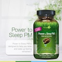 Irwin Naturals Power to Sleep PM - 120 Liquid Soft-Gels - with Melatonin, GABA, Ashwagandha, Valerian Root & L-Theanine - 60 Servings 6