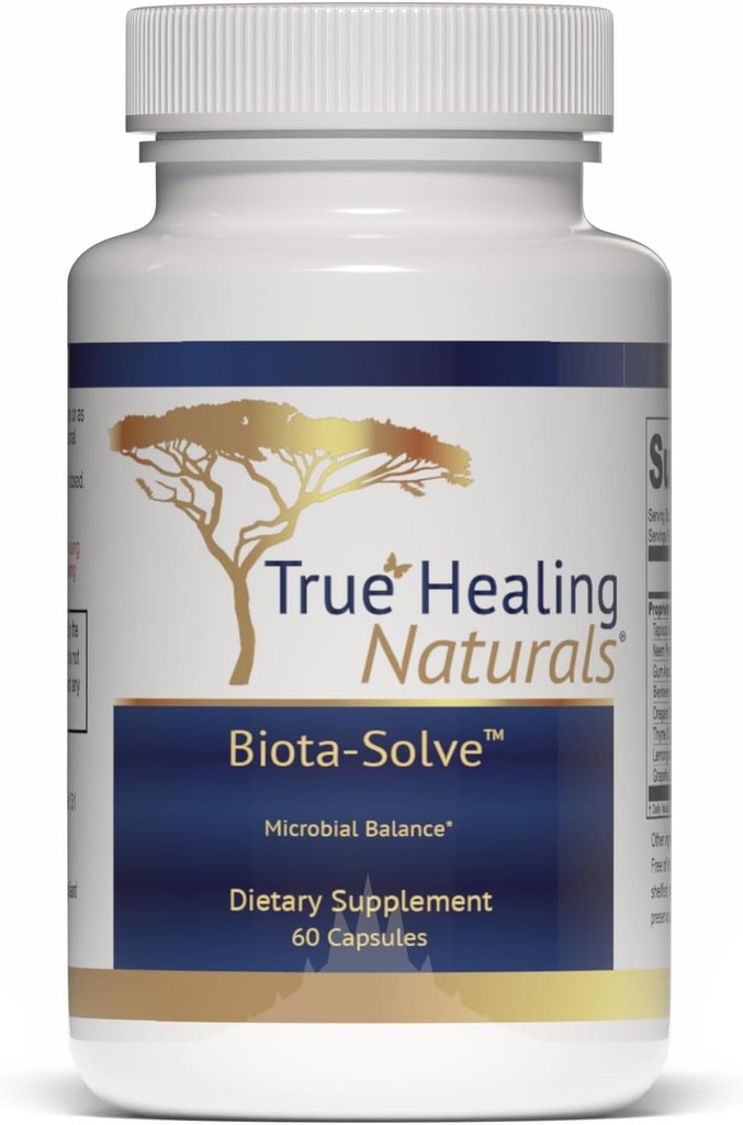 True Healing Naturals - Biota-Solve - Microbial Balance - Provides Balance to A Disrupted Microbiome - 60 Capsules 2