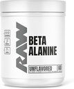 RAW Beta Alanine Powder, Unflavored (60 Servings) - Pre-Workout Powder for Men & Women - Beta Alanine Supplement for Workout Endurance - Preworkout Beta Alanine Powder for Reduced Muscular Fatigue 2