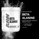 RAW Beta Alanine Powder, Unflavored (60 Servings) - Pre-Workout Powder for Men & Women - Beta Alanine Supplement for Workout Endurance - Preworkout Beta Alanine Powder for Reduced Muscular Fatigue 3
