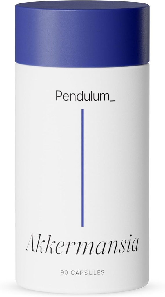 Pendulum Akkermansia Probiotic with Prebiotic Fiber - Delayed Release Capsules, Third-Party Tested, Authentic 100M AFU Live Strain for Gut Health & GLP-1 Support for Men & Women (90 Capsules, 1-Pack) 2
