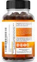 Mushroom Gummies 10 in 1 Blend (60 Gummies with Lions Mane, Cordyceps, Reishi & More Functional Mushrooms) Focus & Brain Gummy Mushroom Supplement - Vegan Safe & Third Party Tested - USA Made 4