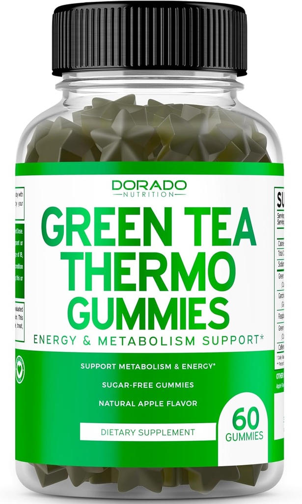 Green Tea Fat Burner Weight Loss (60 Gummies) - Appetite Suppressant Weight Loss Supplement for Men & Women and Colostrum (120 Count) Bovine Colostrum Capsules Supplements - Vegan Safe & Made in USA 4