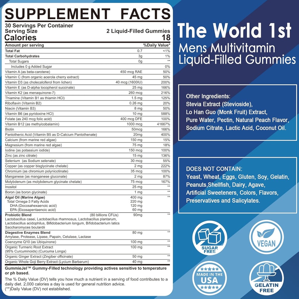 Bundle - Mens Multivitamin + Algae Calcium 3