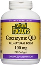 Natural Factors Coenzyme Q10 - Antioxidant Support Supplement Supports Cellular Energy Production - Better Absorption Aids Healthy Heart Function - 100 mg, 240 Softgels (240 Servings) 2