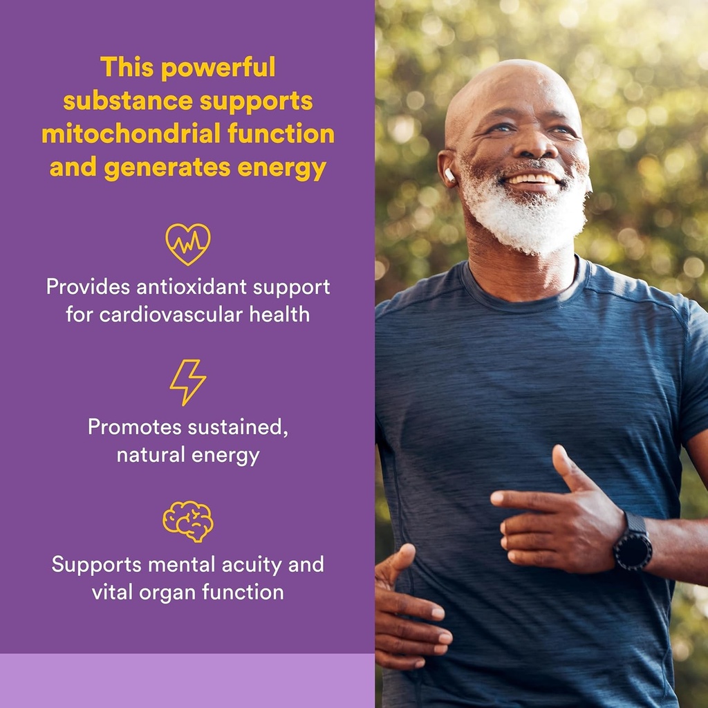 Natural Factors Coenzyme Q10 - Antioxidant Support Supplement Supports Cellular Energy Production - Better Absorption Aids Healthy Heart Function - 100 mg, 240 Softgels (240 Servings) 3