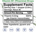 HoneyCombs Liquid Drops 1oz Each Save 10% - Vitamin B2 (Riboflavin) + High Potency Thiamine Vitamin B1 Extract + Vitamin B3-Niacin 6
